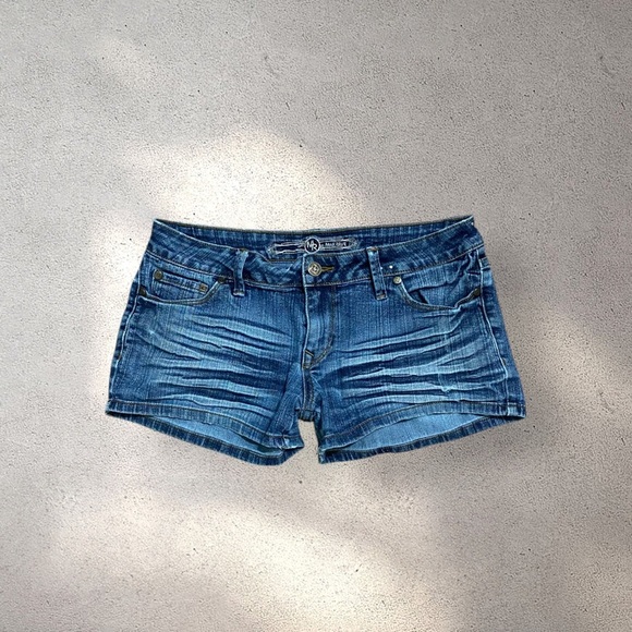 SOLD! (Don't buy) Max Rave Denim Shorts - Picture 1 of 4